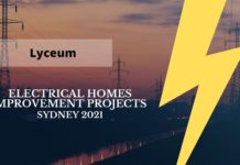Electrical Home Improvement Projects Sydney 2021 Electrical Home Improvement Projects Sydney 2021